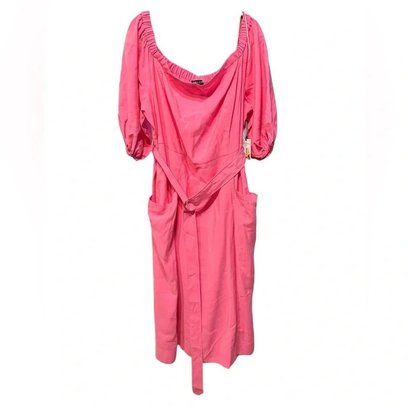 Prabal Gurung for JCPenny pink midi dress size 2X - Picture 1 of 9